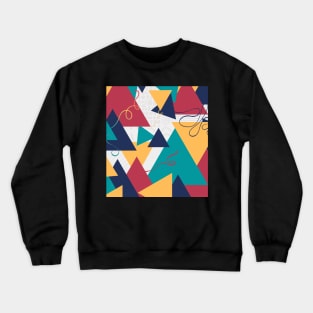 Abstract Crewneck Sweatshirt